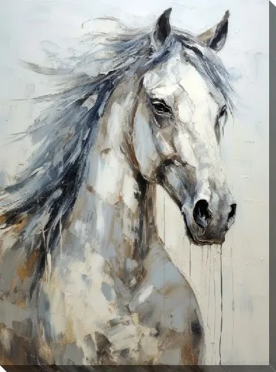 Картина маслом Лошадь №169