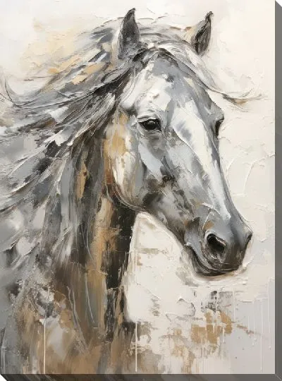 Картина маслом Лошадь №171