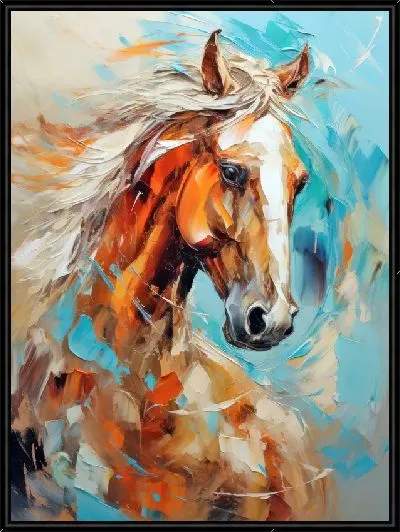 Картина Лошадь №174