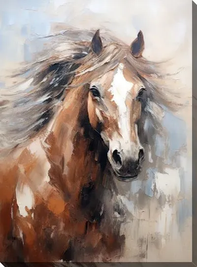 Картина маслом Лошадь №175
