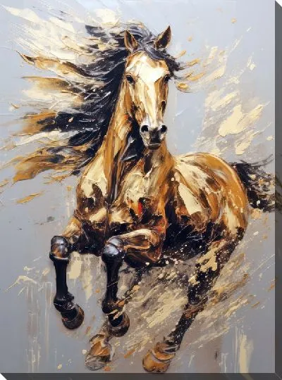 Картина маслом Лошадь №180