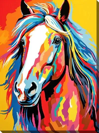 Картина маслом Лошадь №185