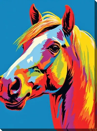 Картина маслом Лошадь №186