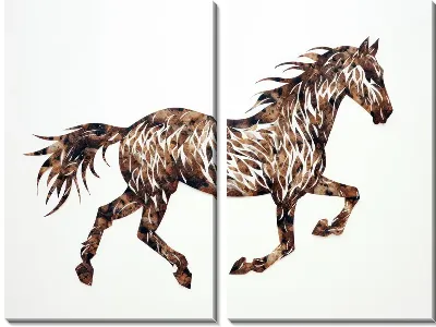 Модульная картина Лошадь №189