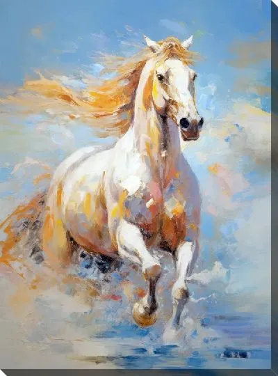 Картина маслом Лошадь №191