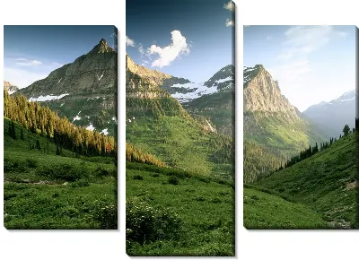 Модульная картина Горы №10