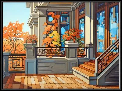 Картина Балкон №39