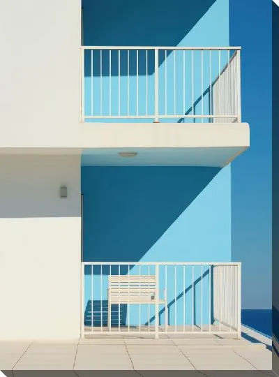 Картина маслом Балкон №59