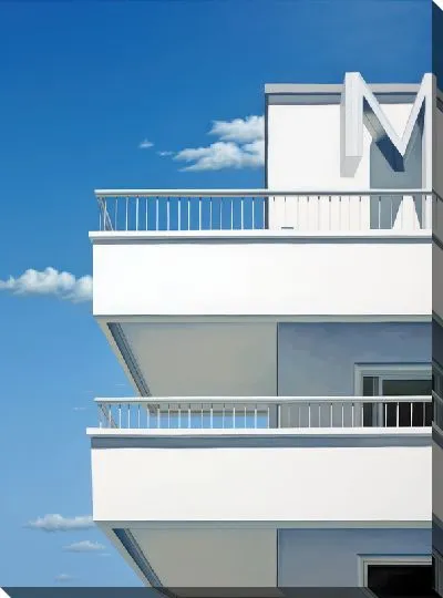 Картина маслом Балкон №60