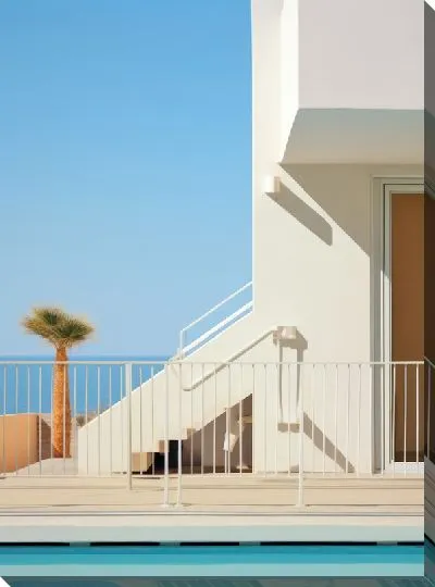 Картина маслом Балкон №62