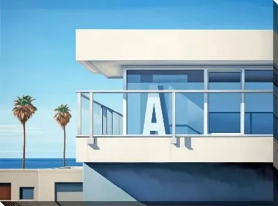 Картина маслом Балкон №63