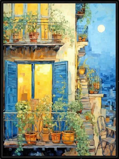Картина Балкон №75