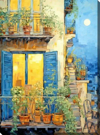 Постер Балкон №75