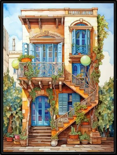 Картина Балкон №79