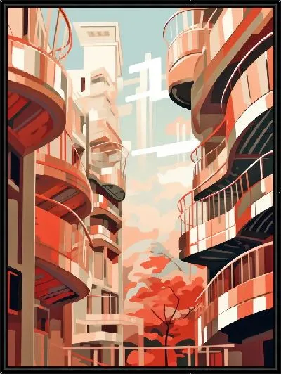 Картина Балкон №89