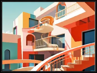 Картина Балкон №90