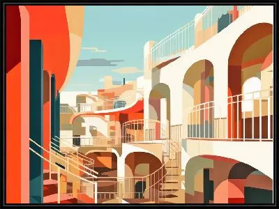 Картина Балкон №93