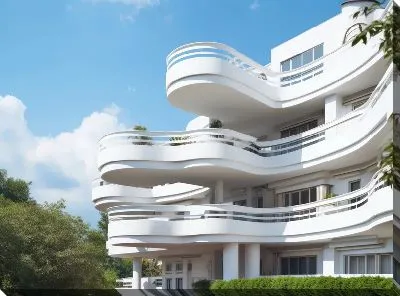 Картина маслом Балкон №127