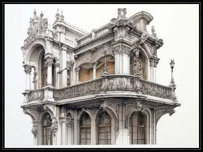 Картина Балкон №134