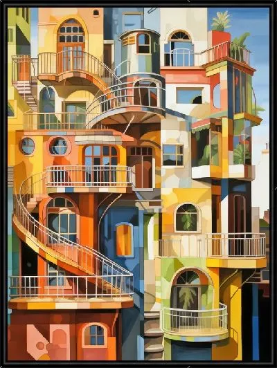 Картина Балкон №135