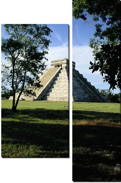 Модульная картина Майя города Чичен-Ица