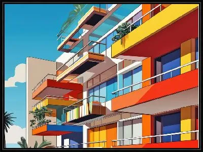 Картина Балкон №183