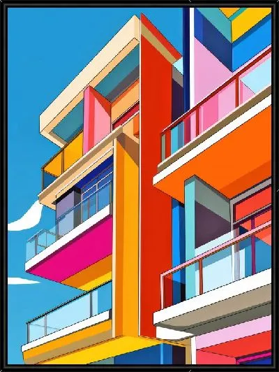 Картина Балкон №184