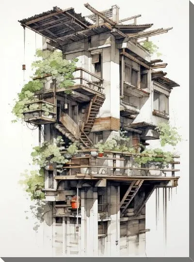 Постер Балкон №189