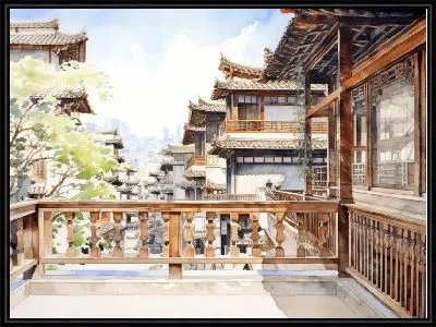 Картина Балкон №194