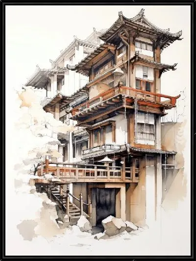 Картина Балкон №197