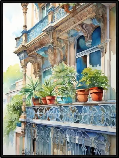 Картина Балкон №205