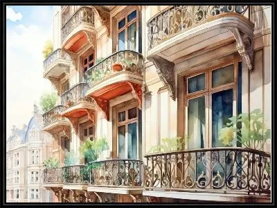 Картина Балкон №214