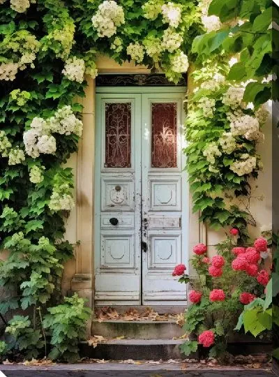 Картина маслом Дверь №11