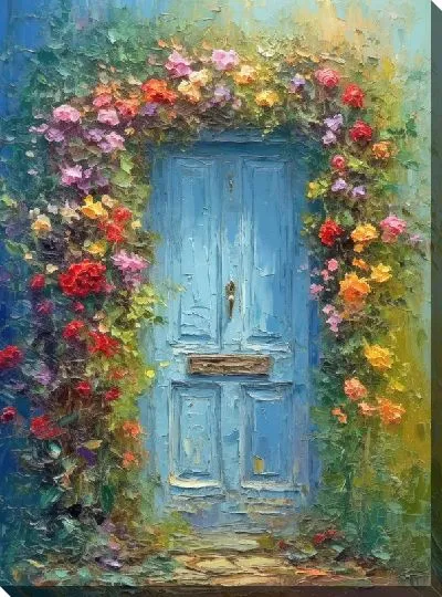 Картина маслом Дверь №51