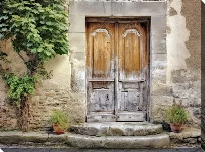 Картина маслом Дверь №61