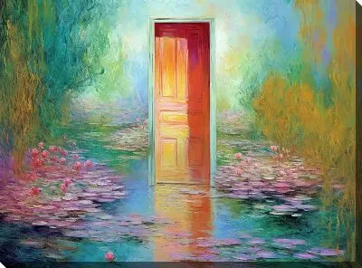 Картина маслом Дверь №91