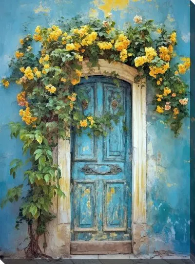 Картина маслом Дверь №111