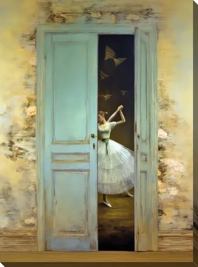 Картина маслом Дверь №121