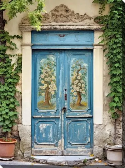 Картина маслом Дверь №271