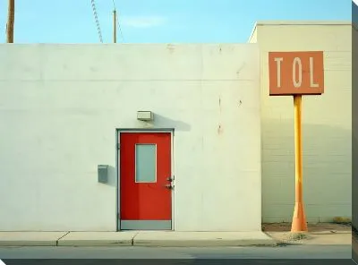 Картина маслом Дверь №351