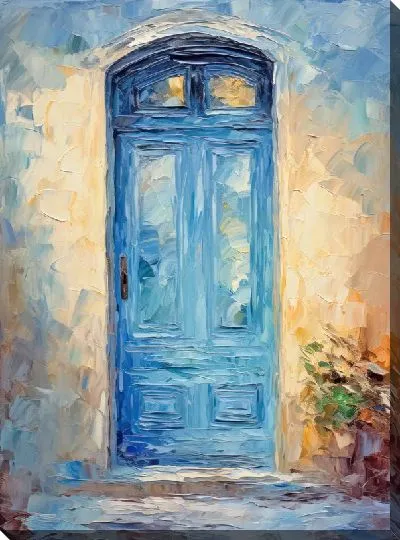 Картина маслом Дверь №371