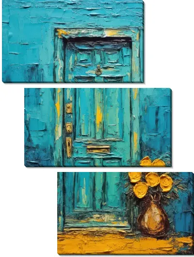 Модульная картина Дверь №39