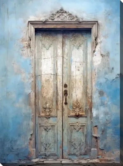 Картина маслом Дверь №55