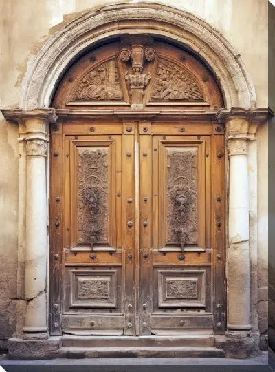 Картина маслом Дверь №58