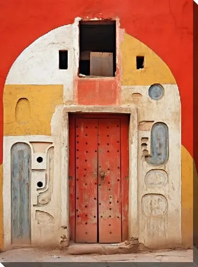 Картина маслом Дверь №64