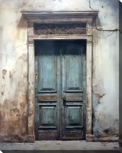 Картина маслом Дверь №88