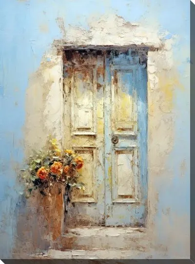 Картина маслом Дверь №94