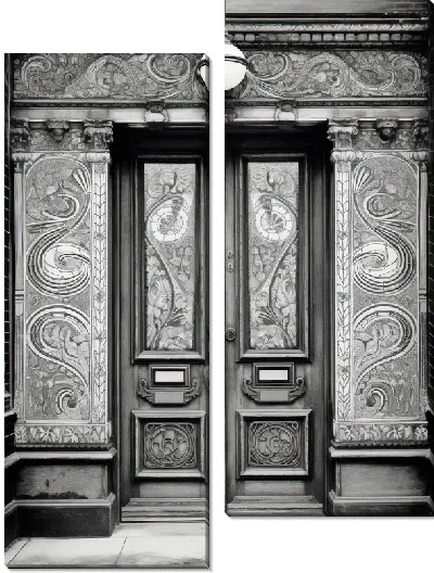 Модульная картина Дверь №96