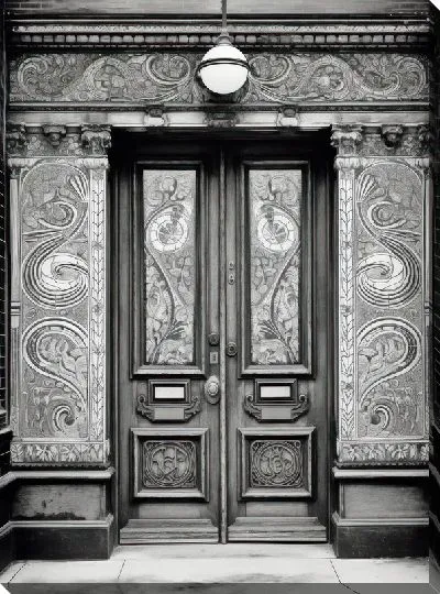 Картина маслом Дверь №96