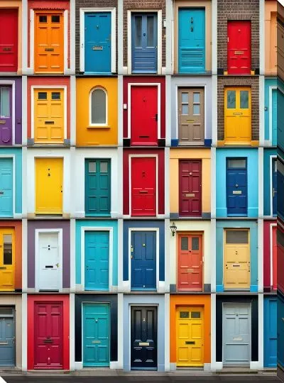 Картина маслом Двери №102